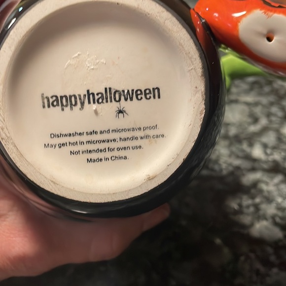 Happy Halloween whimsical coffee mug - Picture 5 of 5
